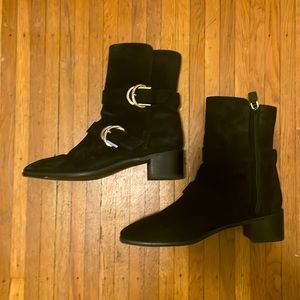 Stuart Weitzman, black, 9, boots